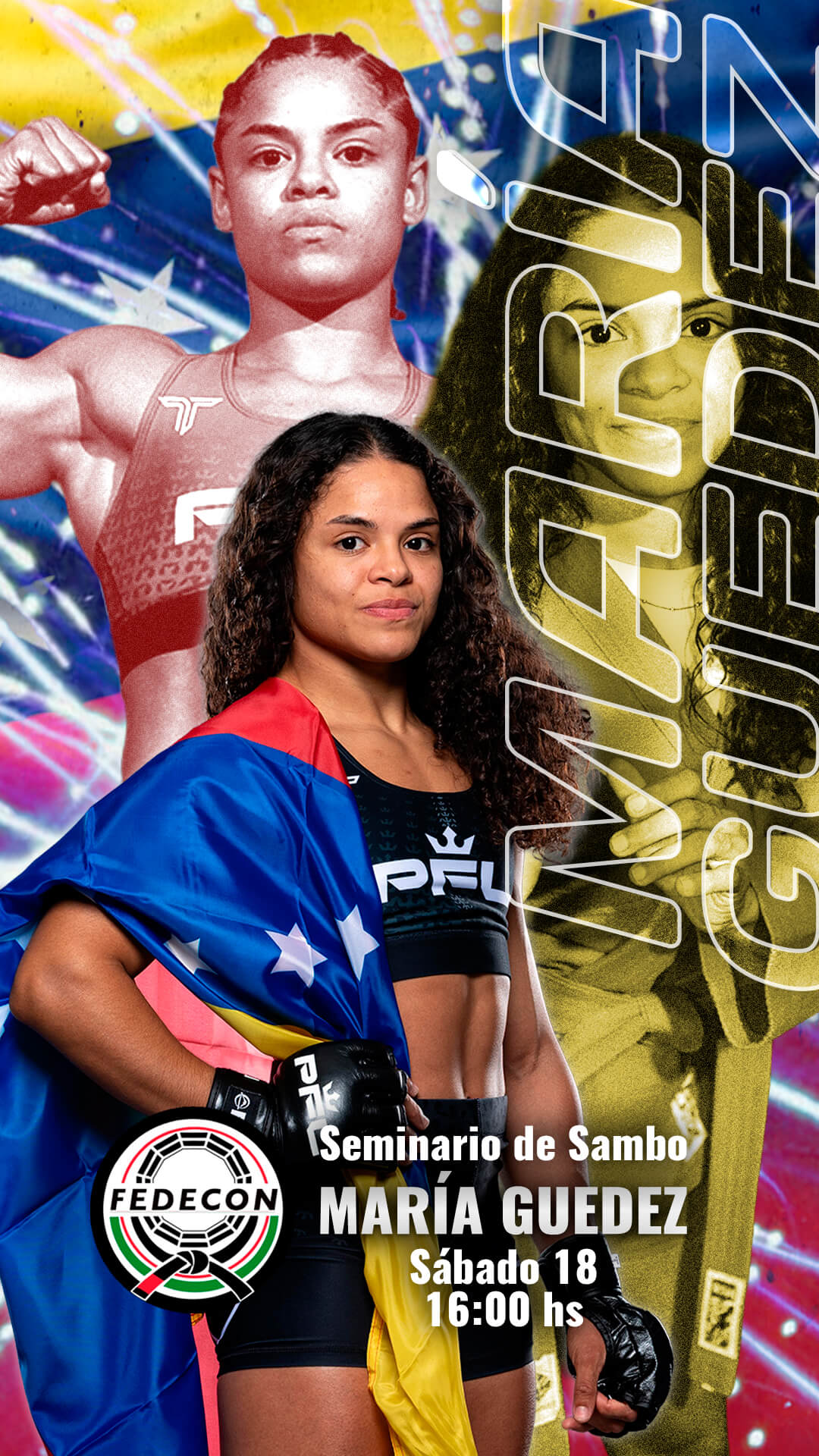 María Guedez Sambo Feria Nacional de Deportes de Contacto
